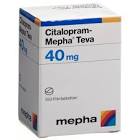 CITALOPRAM Mepha Teva cpr pell 40 mg bte 28 pce