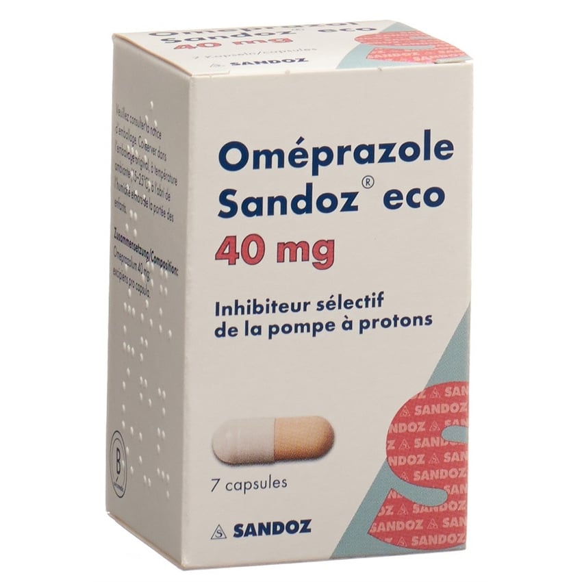 Omeprazol Sandoz eco 40 mg, Kapseln