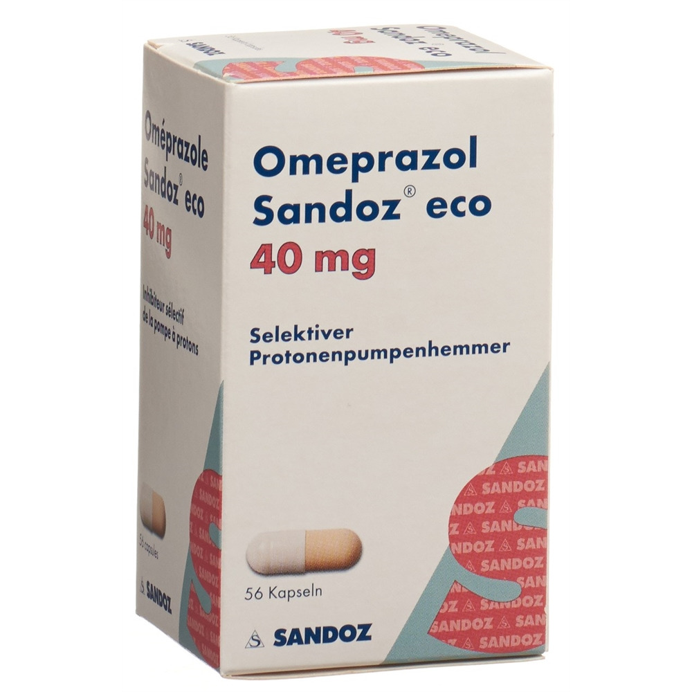 Omeprazol Sandoz eco 40 mg, Kapseln