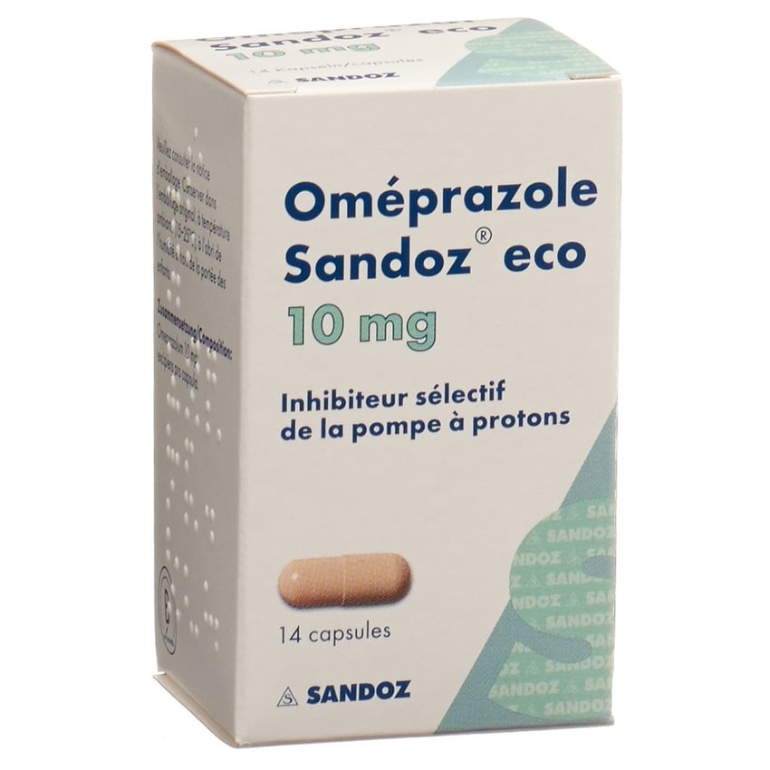 Omeprazol Sandoz eco 10 mg, Kapseln