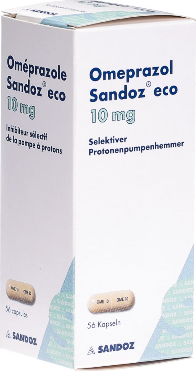 Omeprazol Sandoz eco 10 mg, Kapseln