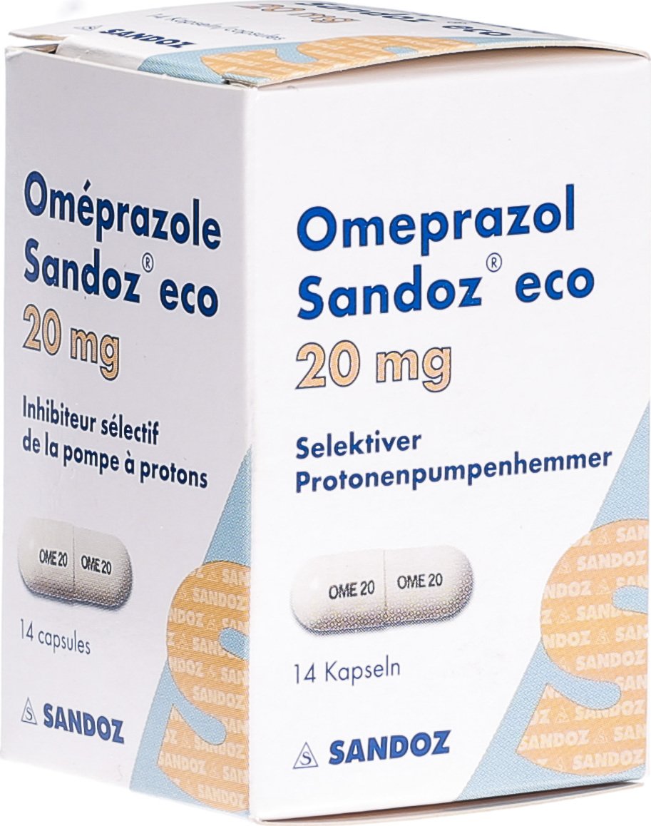 Omeprazol Sandoz eco 20 mg, Kapseln