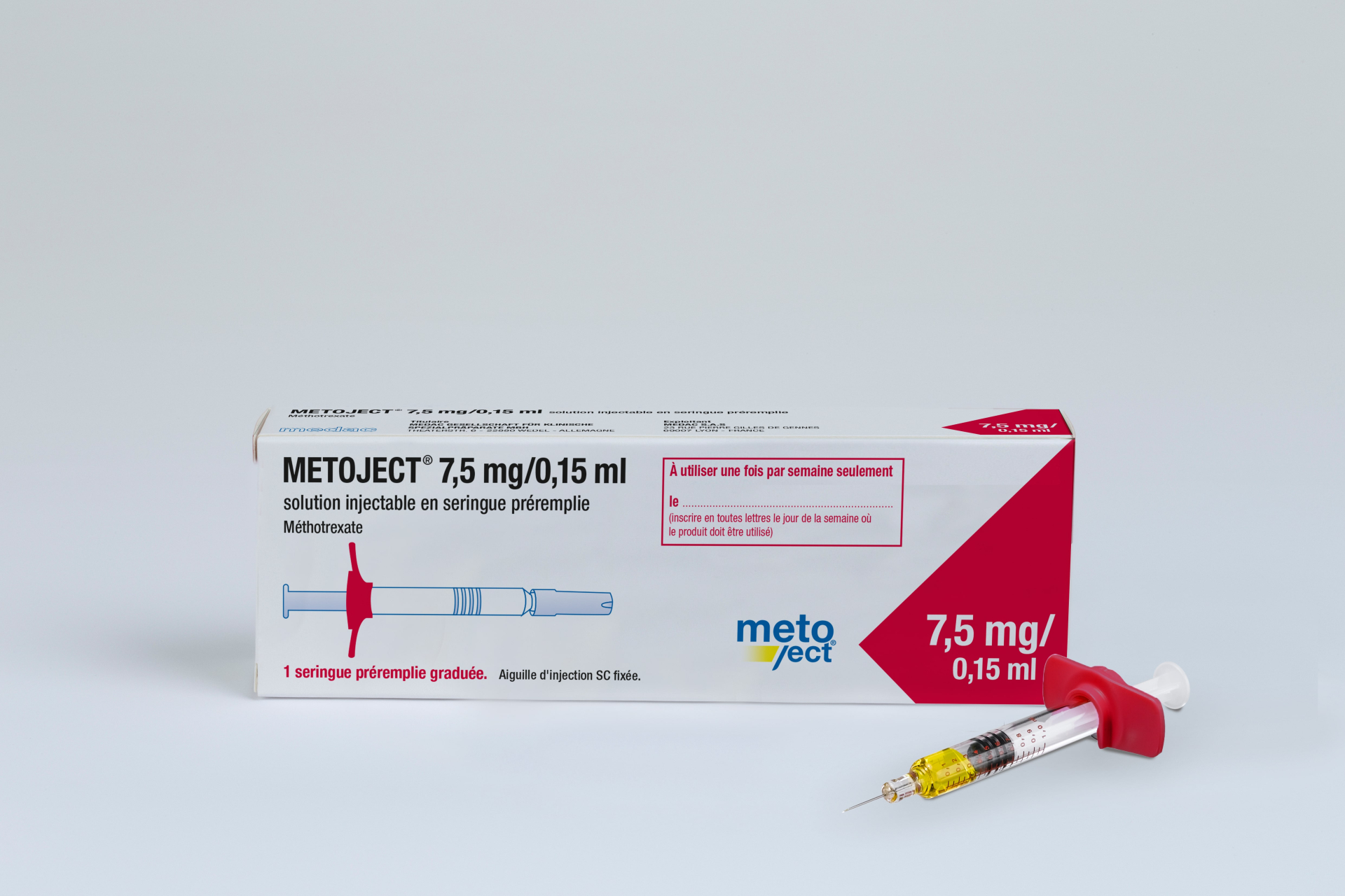 Metoject 7.5 mg, Injektionslösung