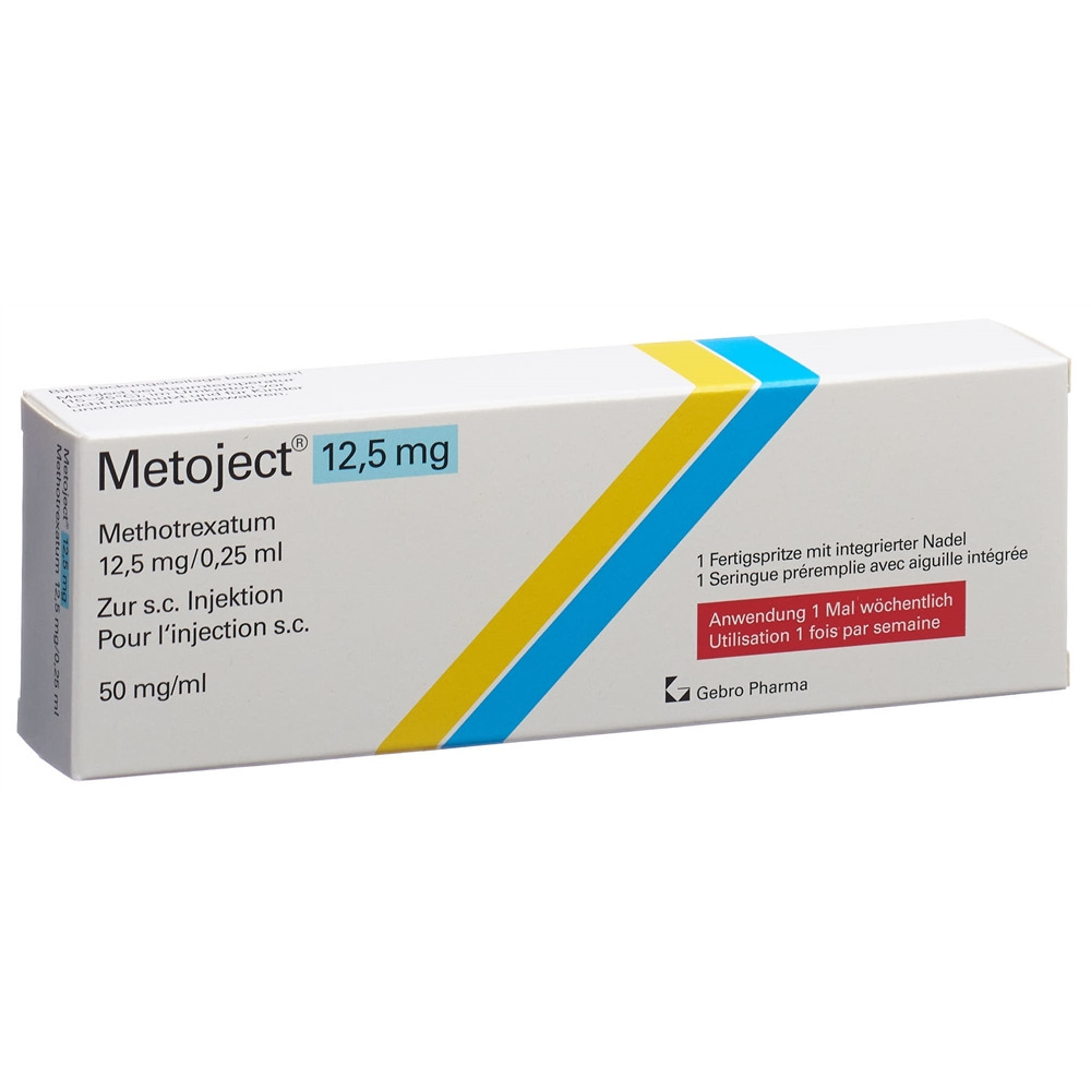 Metoject 12.5 mg, Injektionslösung