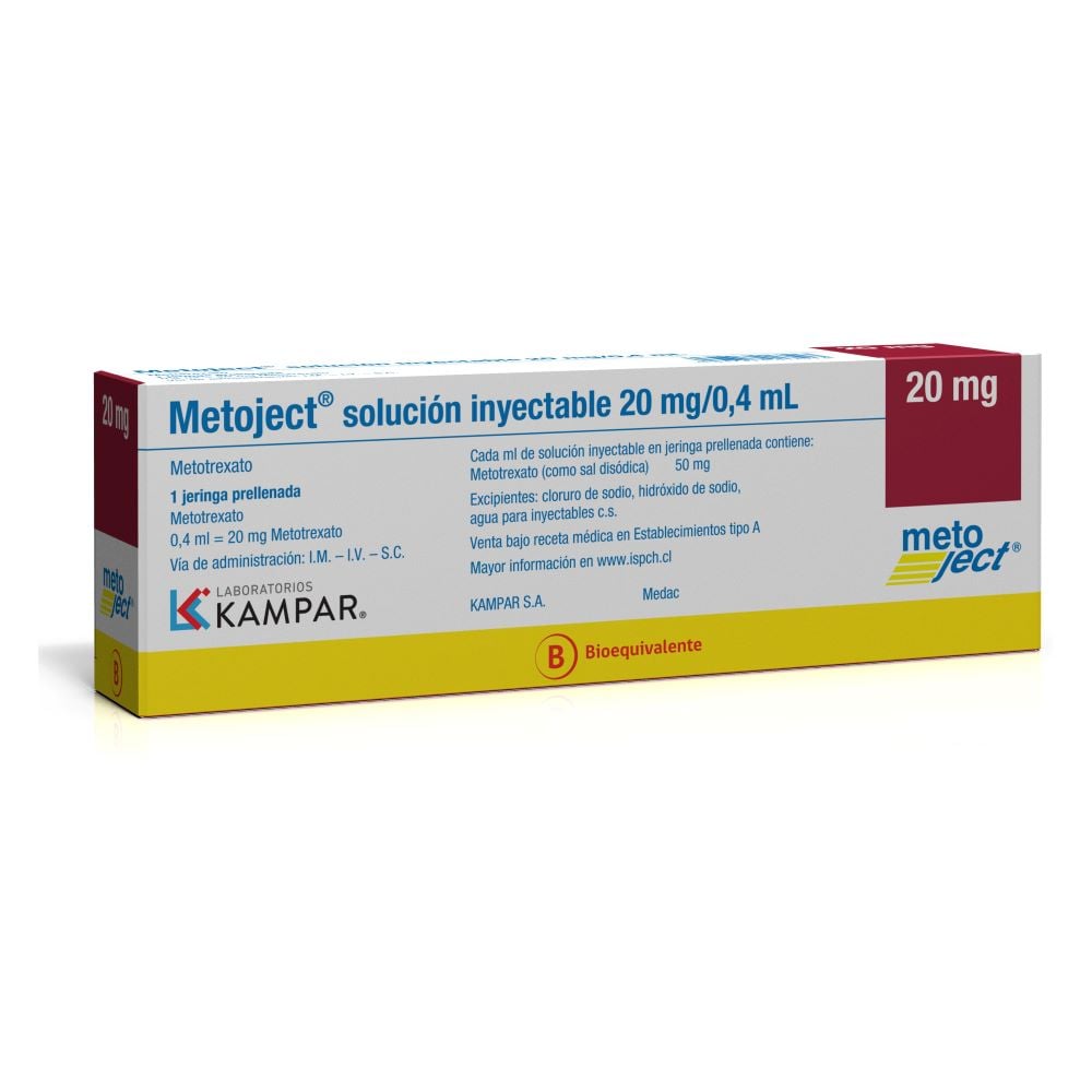 Metoject 20 mg, Injektionslösung