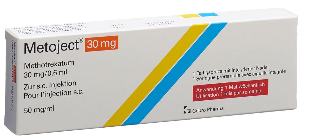 METOJECT sol inj 30 mg/0.6ml ser pré