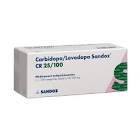 CARBIDO/LEVODO Sandoz CR cpr ret 25/100mg 100 pce