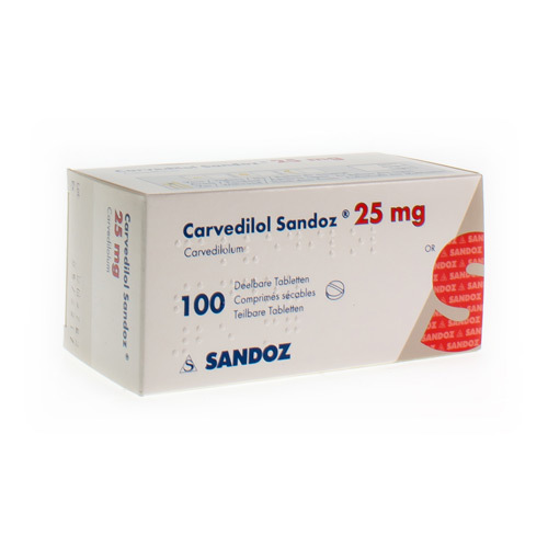 CARBIDO/LEVODO Sandoz CR cpr ret 25/100mg 100 pce