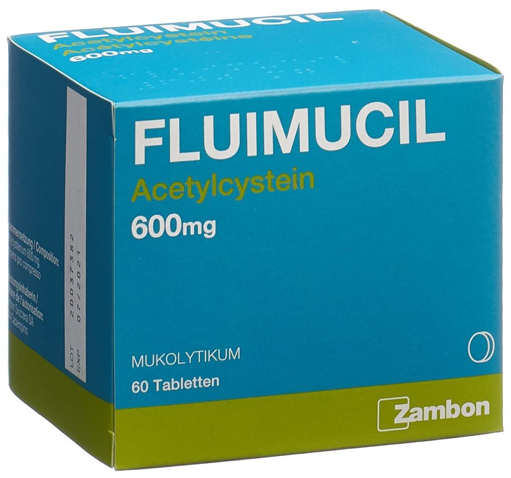 FLUIMUCIL cpr 600 mg 60 pce