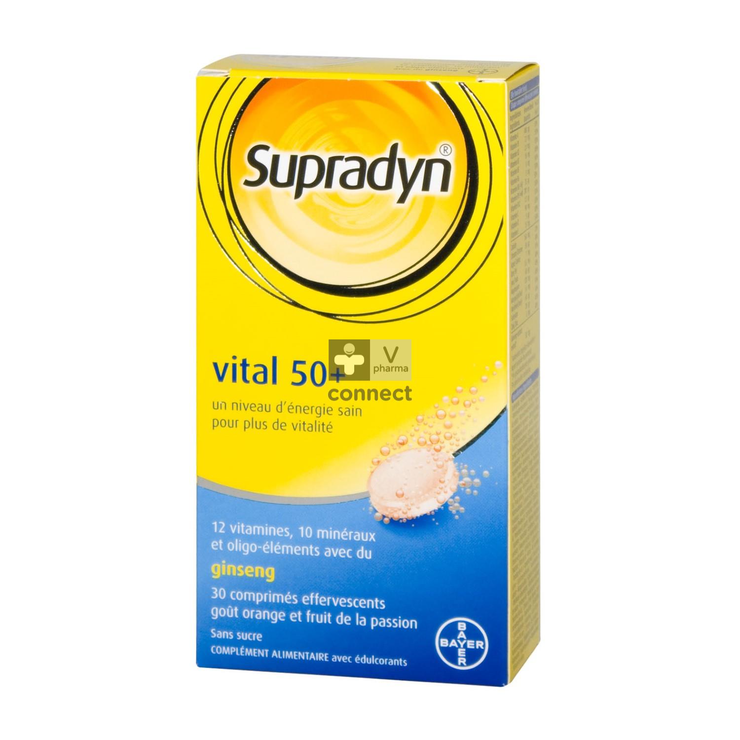 Supradyn Vital 50+, Brausetabletten