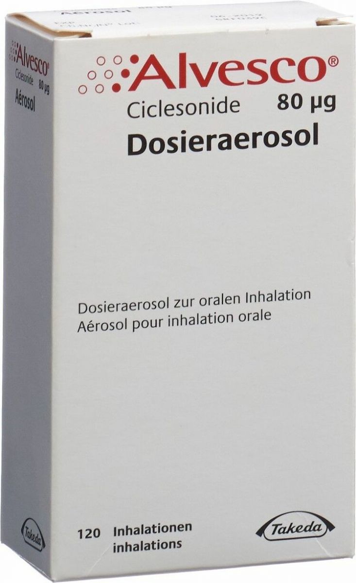 Alvesco 80 ug, Dosieraerosol