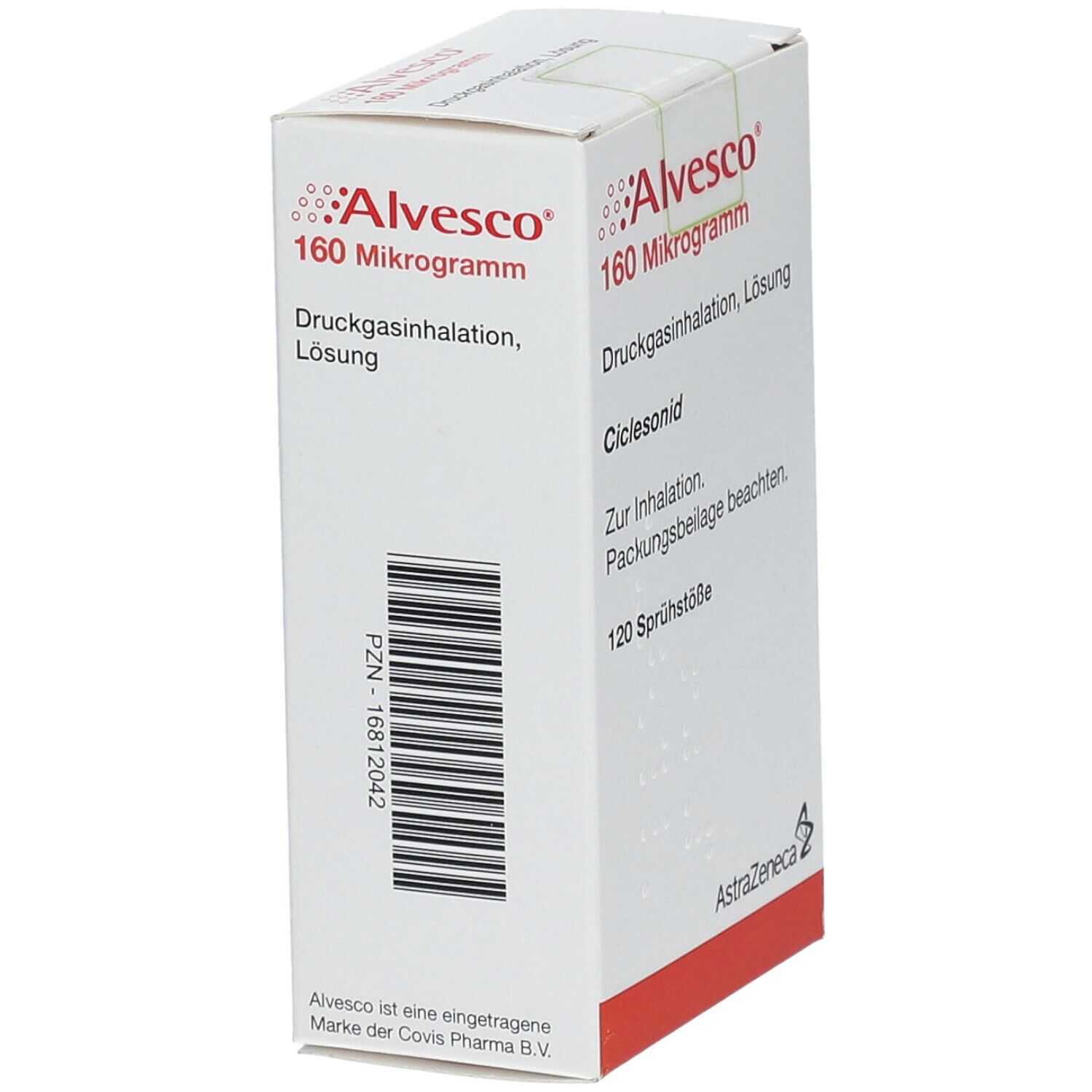Alvesco 160 ug, Dosieraerosol
