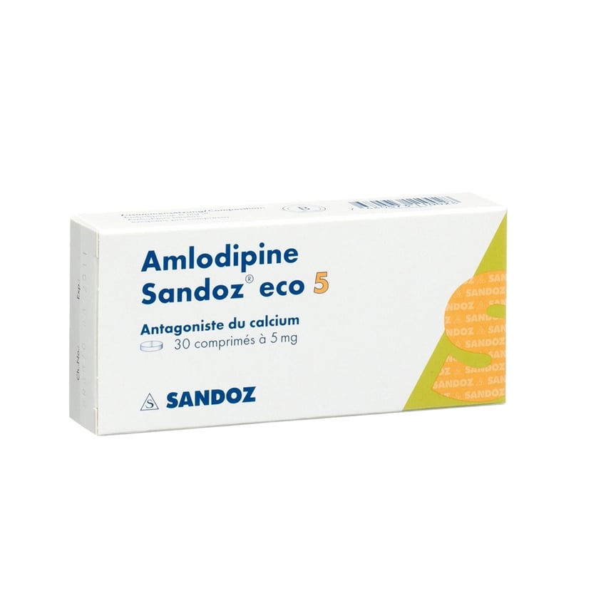 AMLODIPINE Sandoz eco cpr 5 mg 100 pce