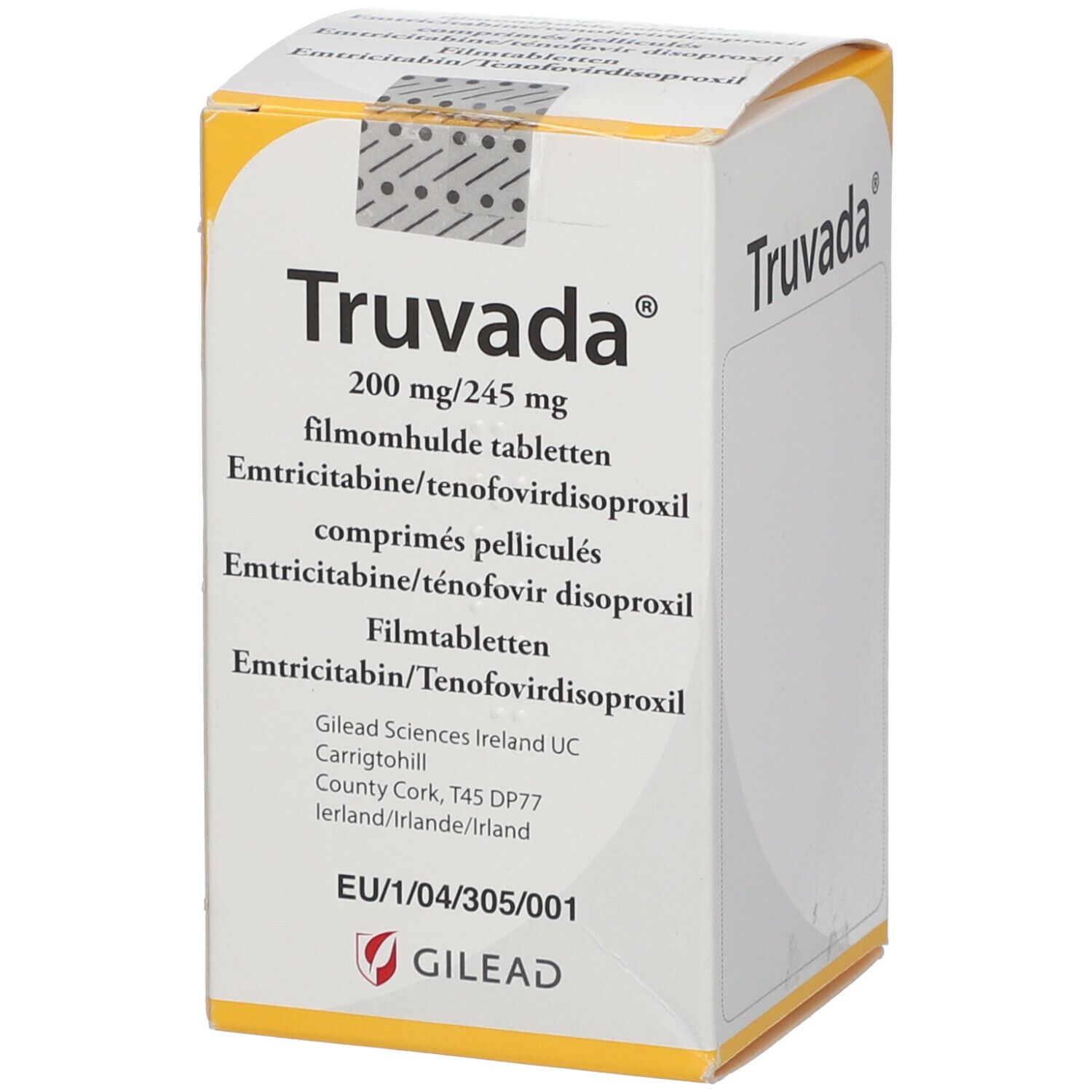 Truvada, Filmtabletten