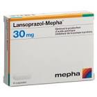 LANSOPRAZOL Mepha caps 30 mg 14 pce