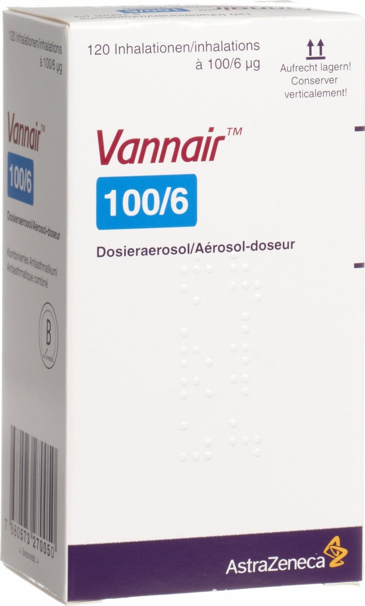 Vannair 100/6, Dosieraerosol