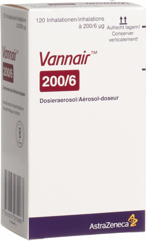 Vannair 200/6, Dosieraerosol