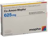 Co-Amoxi-Mepha 625 Dispersible, dispergierbare Tabletten