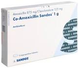 Co-Amoxicillin Sandoz 1g, dispergierbare Tabletten