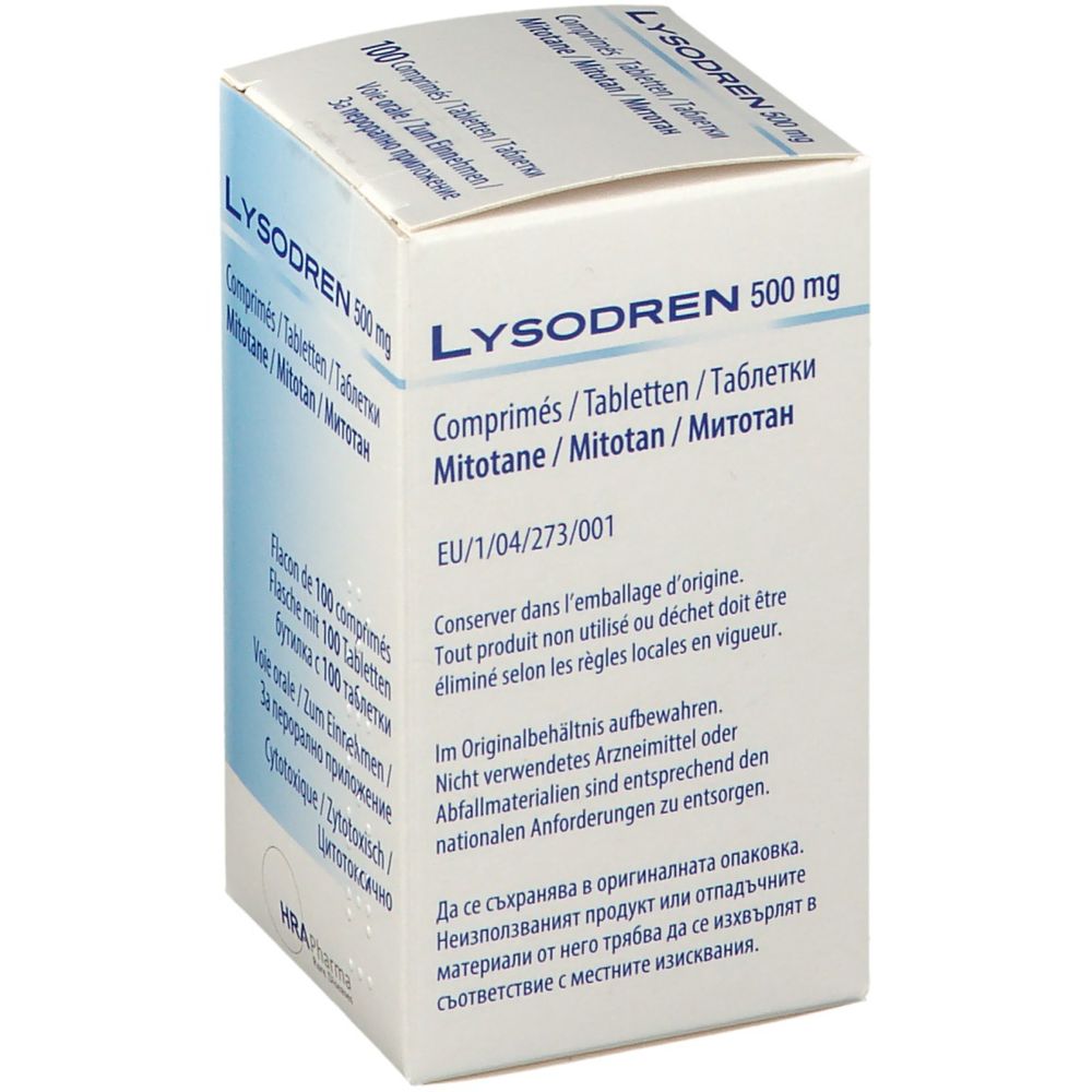 Lysodren, Tabletten