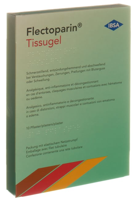 Flectoparin Tissugel, cerotto medicato