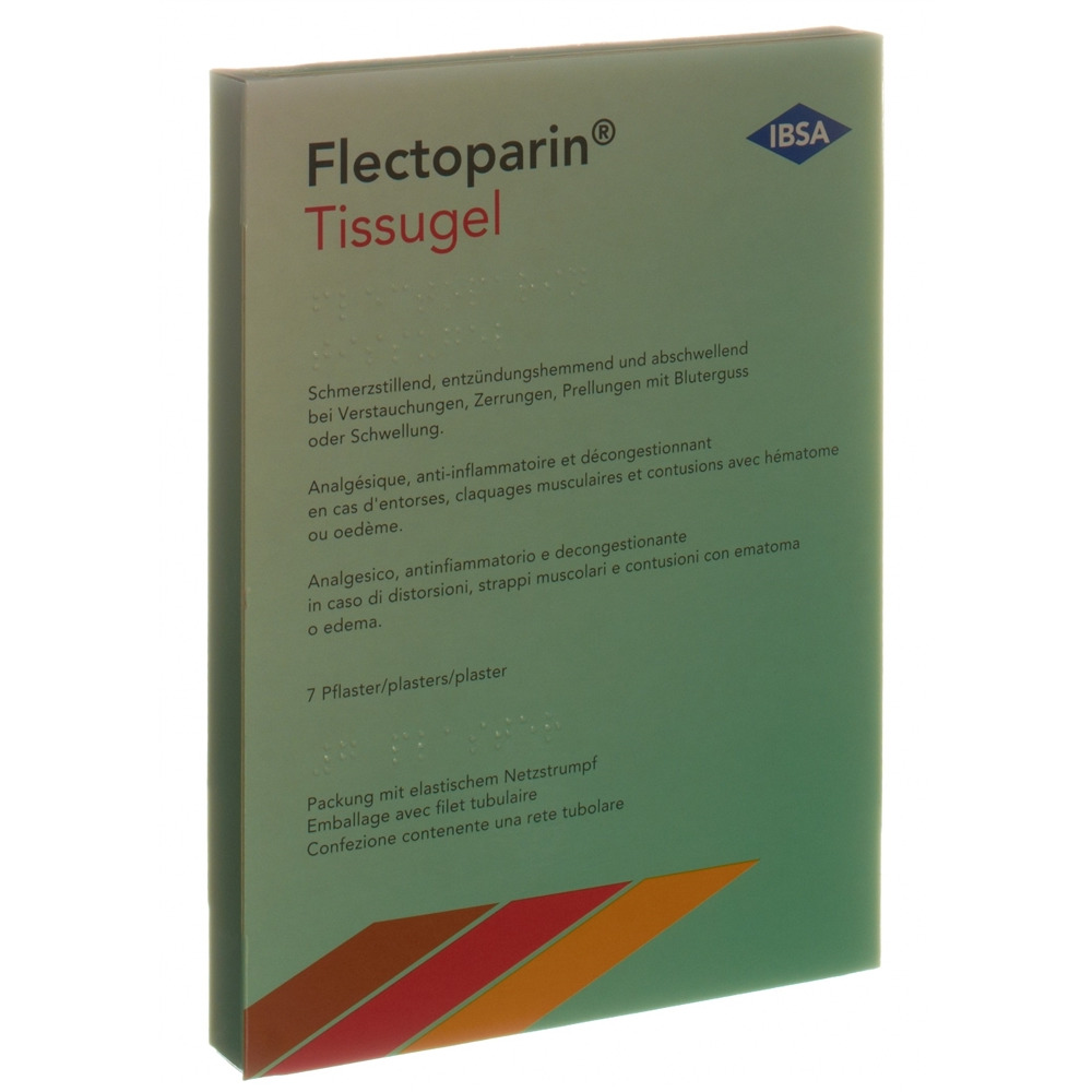 Flectoparin Tissugel, cerotto medicato