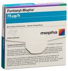 Fentanyl-Mepha 75, transdermale Pflaster