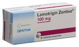 Lamotrigin Zentiva 100 mg, Tabletten