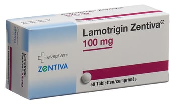 Lamotrigin Zentiva 100 mg, Tabletten