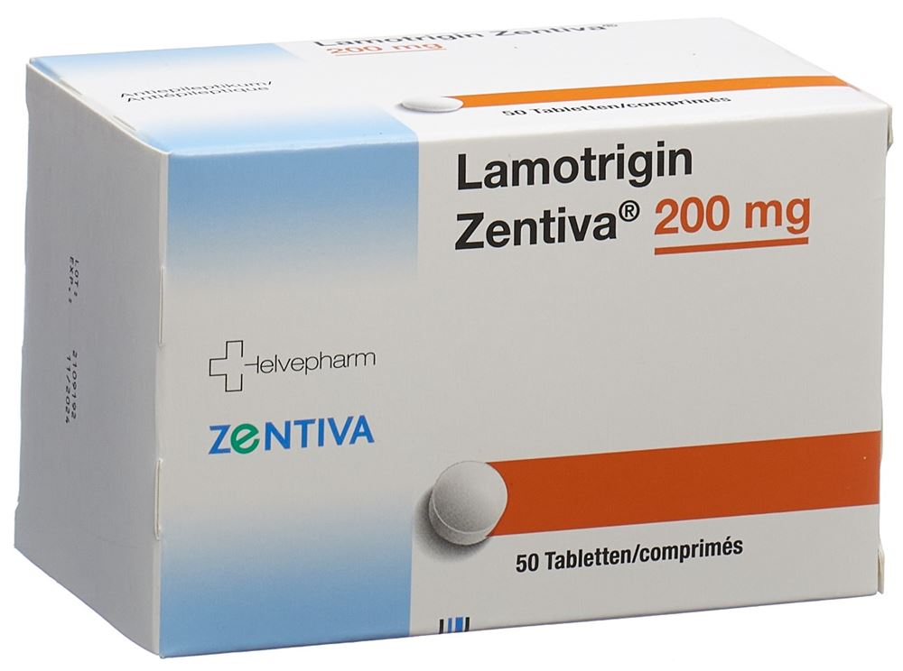Lamotrigin Zentiva 200 mg, Tabletten