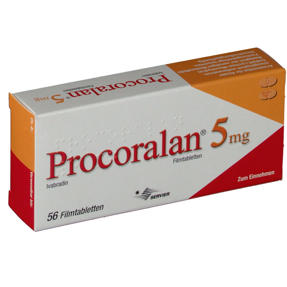 Procoralan 5 mg, comprimé pelliculé