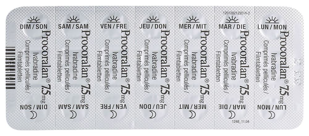 PROCORALAN cpr pell 7.5 mg 112 pce