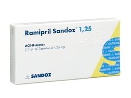 RAMIPRIL Sandoz cpr 1.25 mg 100 pce