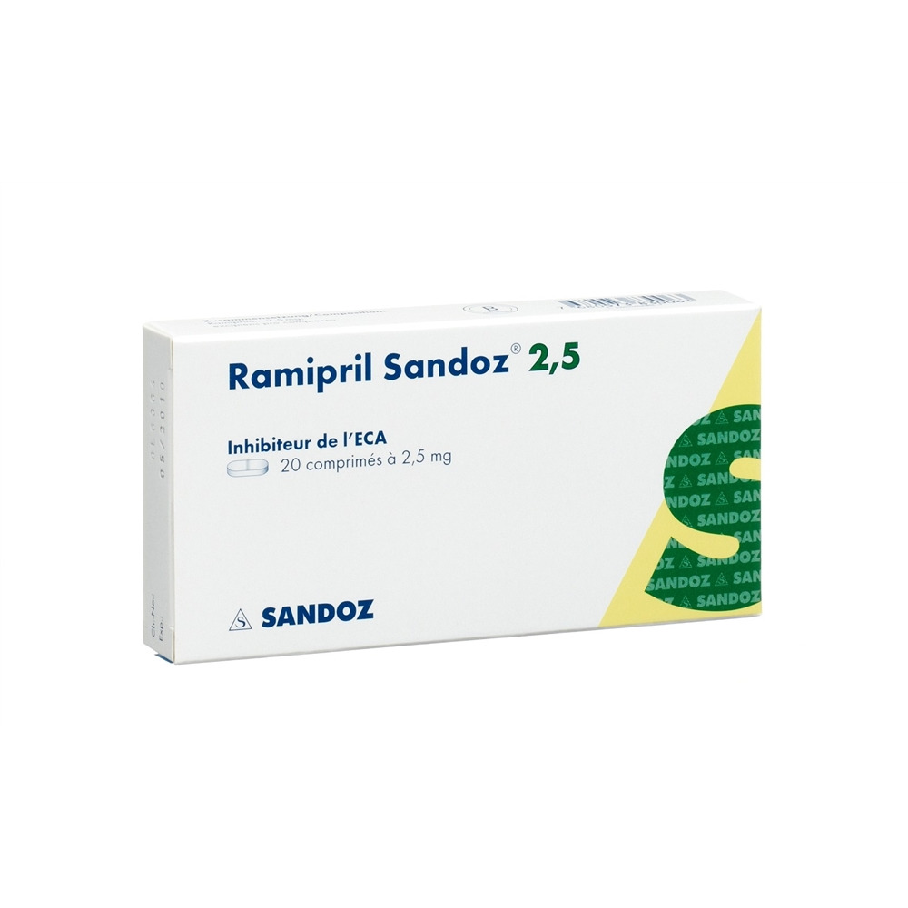 RAMIPRIL Sandoz cpr 2.5 mg 20 pce