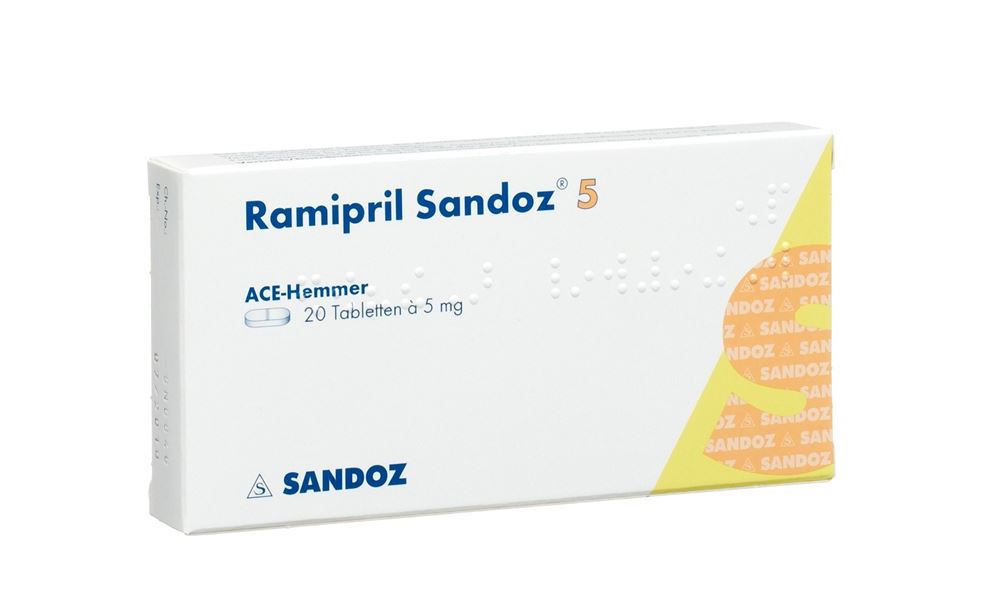 RAMIPRIL Sandoz cpr 5 mg 20 pce