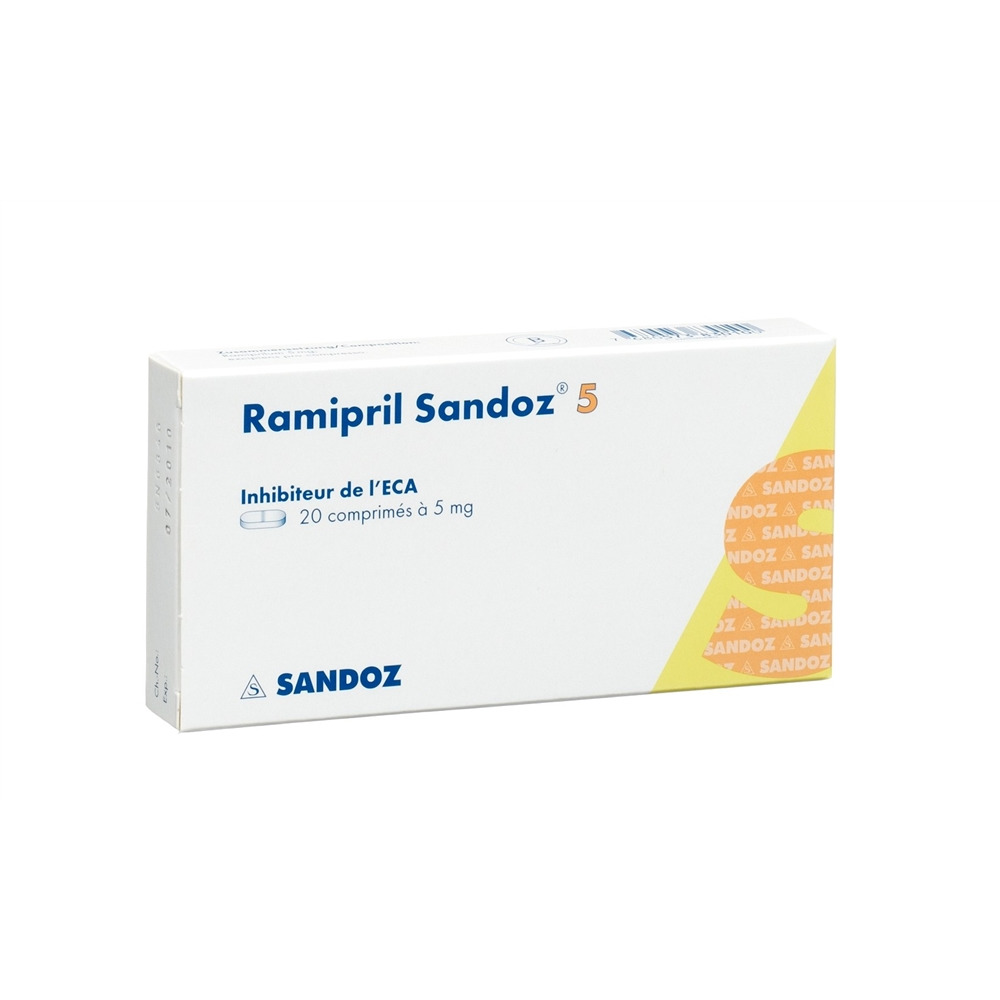 RAMIPRIL Sandoz cpr 5 mg 20 pce