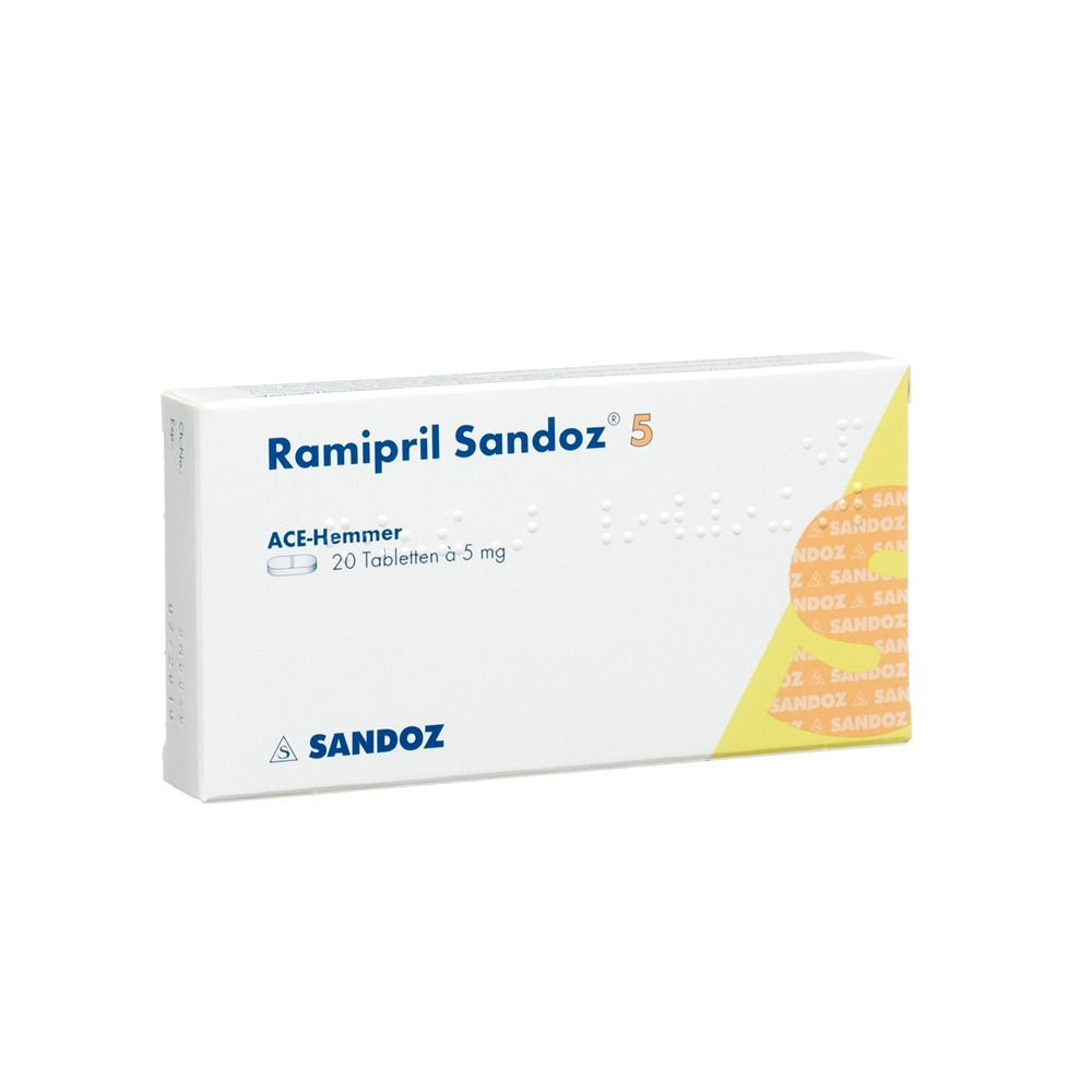 RAMIPRIL Sandoz cpr 5 mg 20 pce