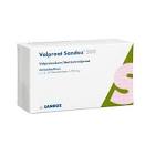 VALPROAT Sandoz cpr ret 500 mg 60 pce