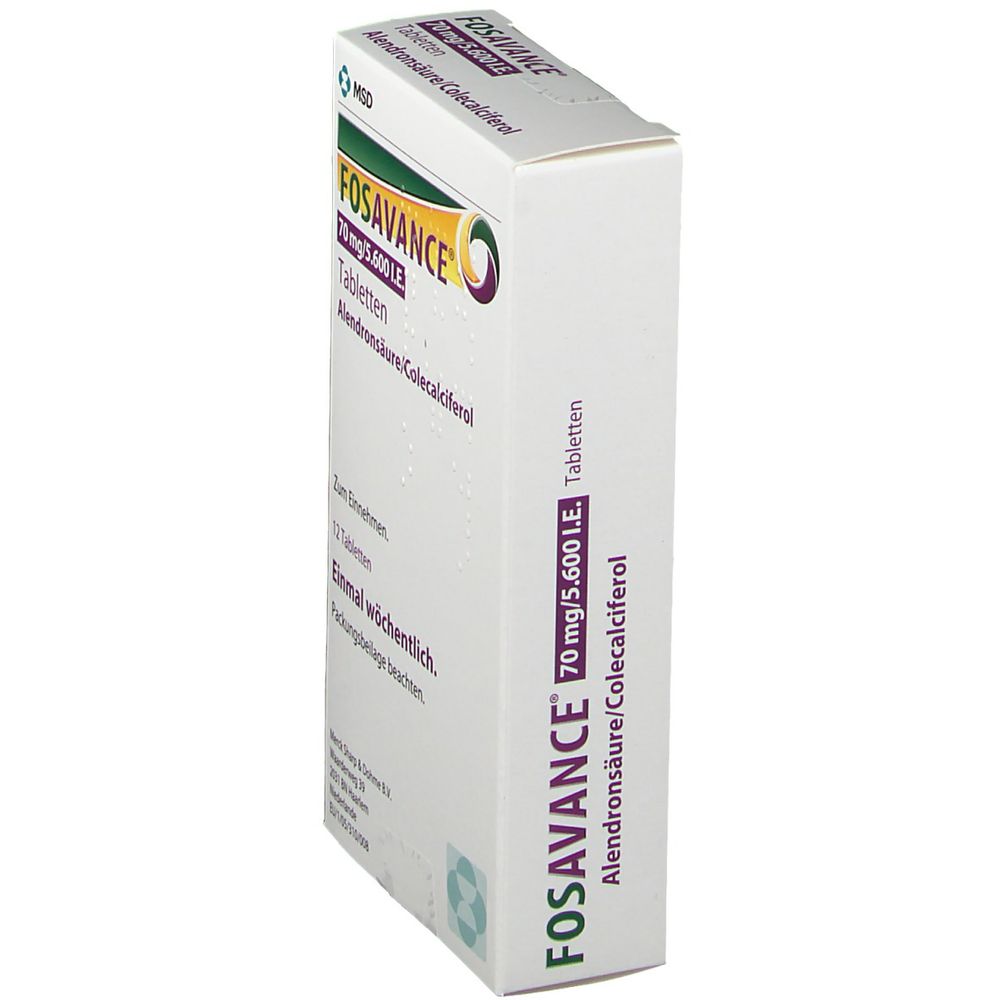 Fosavance 70/5600, Wochentabletten