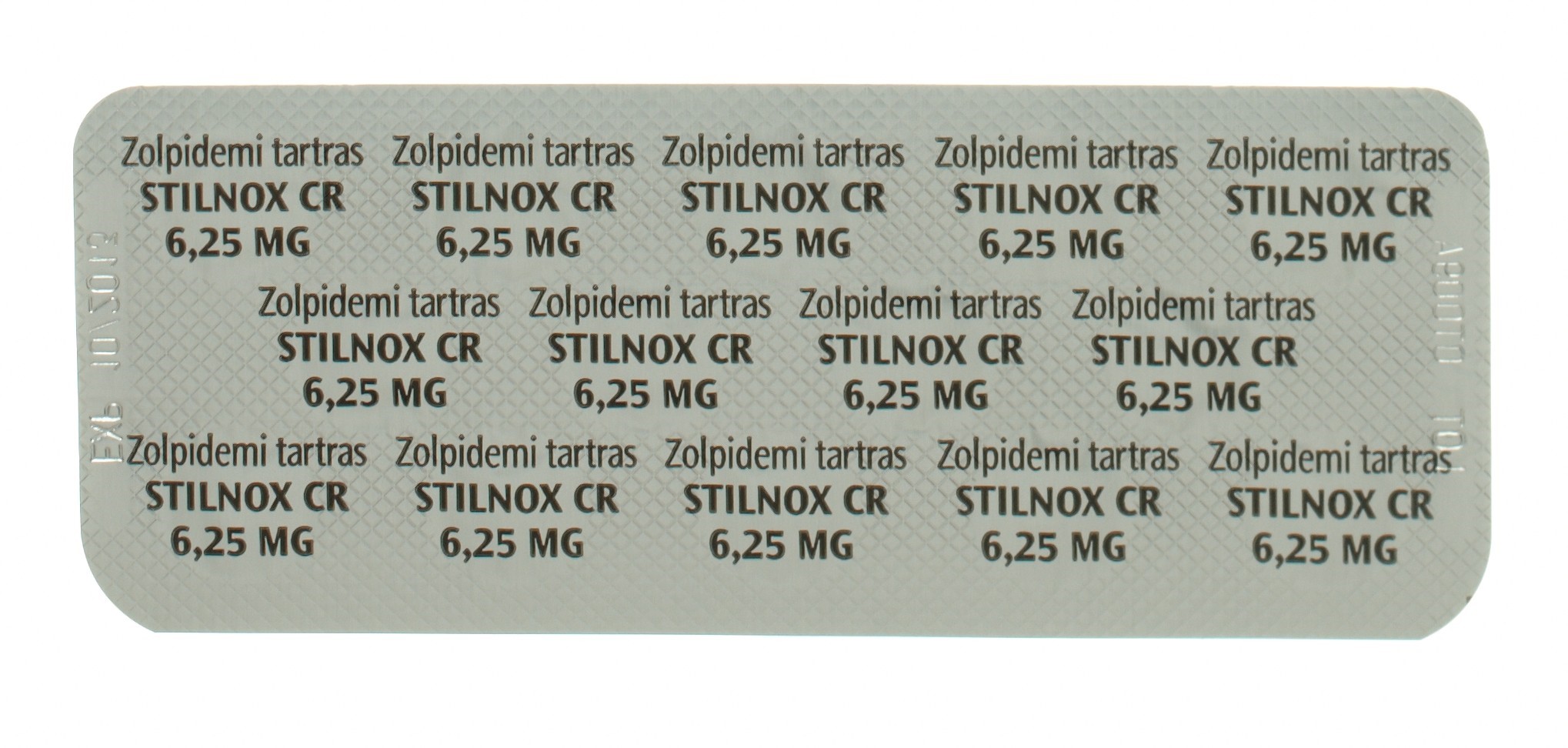 Stilnox CR 6.25 mg, comprimés à libération contrôlée