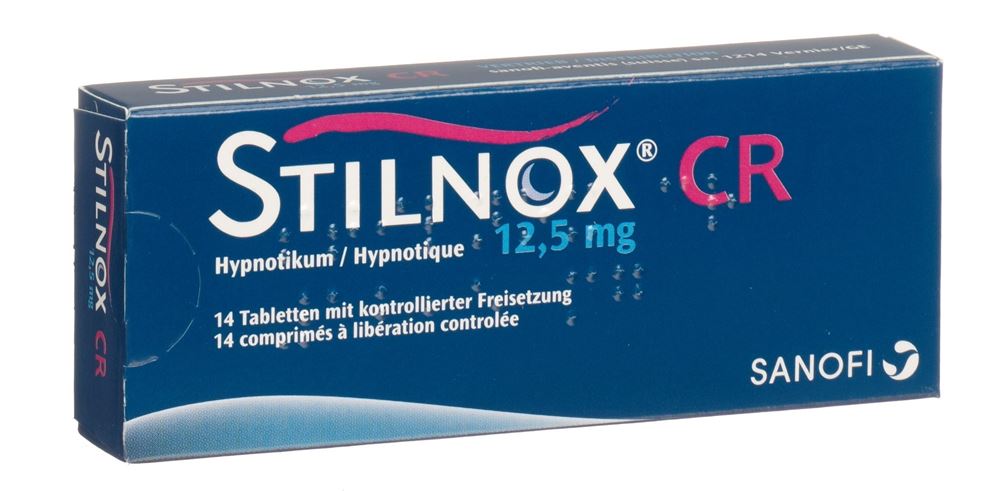 STILNOX CR cpr ret 12.5 mg 14 pce