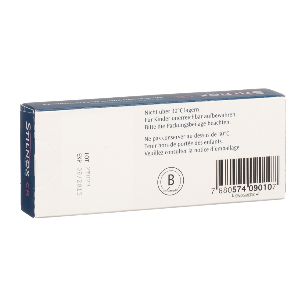 STILNOX CR cpr ret 12.5 mg 14 pce