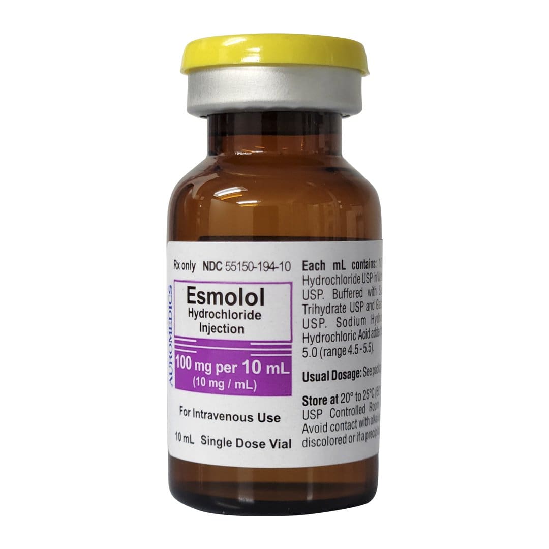 Esmolol OrPha 100 mg/10 ml, Injektionslösung