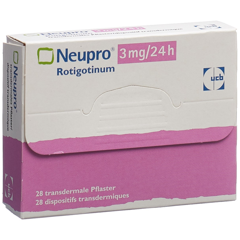 NEUPRO patch mat 3 mg/24h sach 28 pce