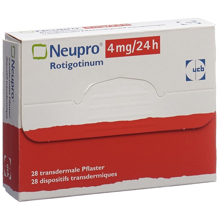 Neupro 4 mg/24h, dispositif transdermique