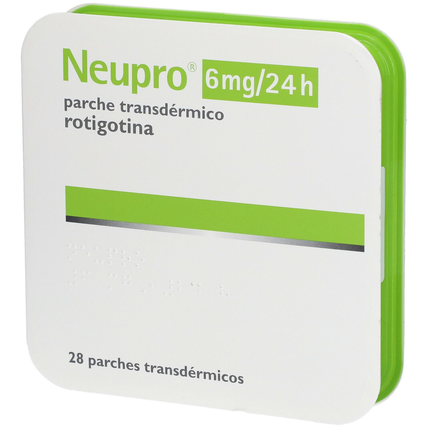 Neupro 6 mg/24h, dispositif transdermique