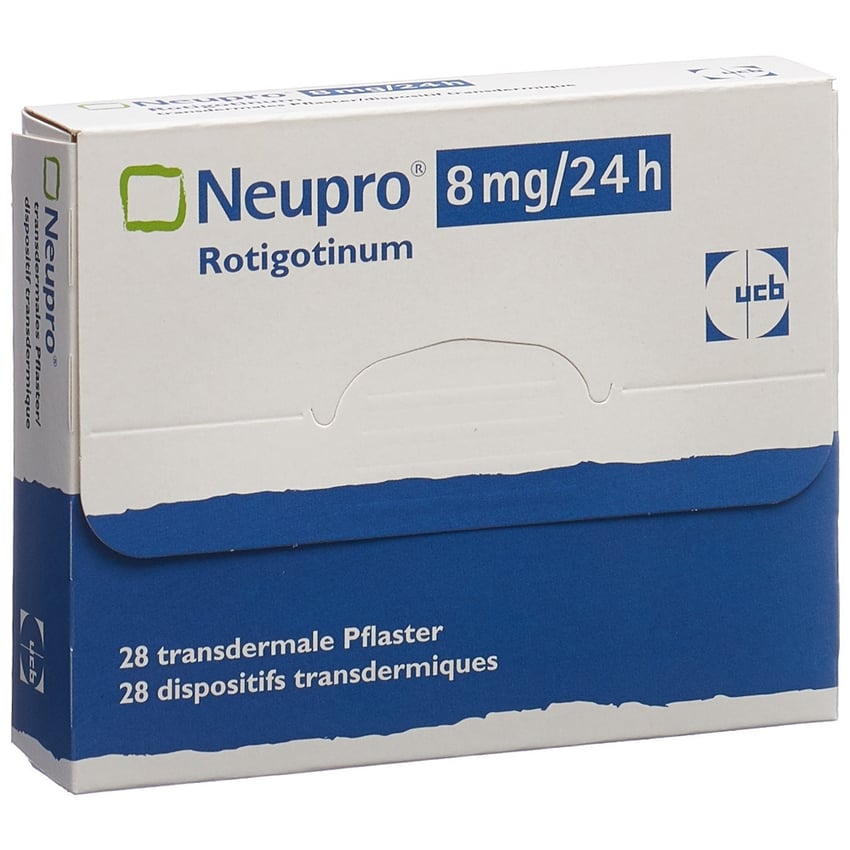 Neupro 8 mg/24h, dispositif transdermique