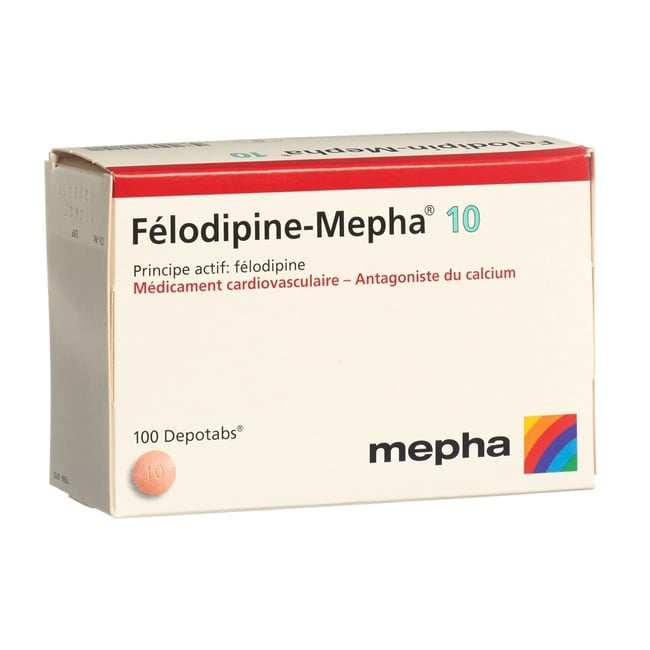 FELODIPIN Mepha cpr ret 10 mg 20 pce