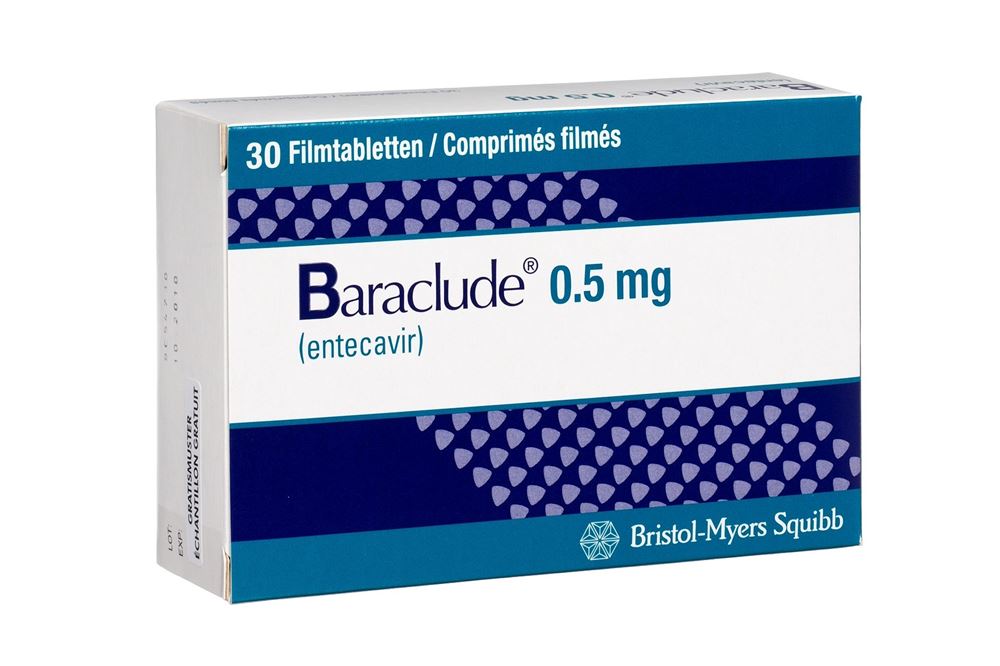 BARACLUDE cpr pell 0.5 mg 30 pce