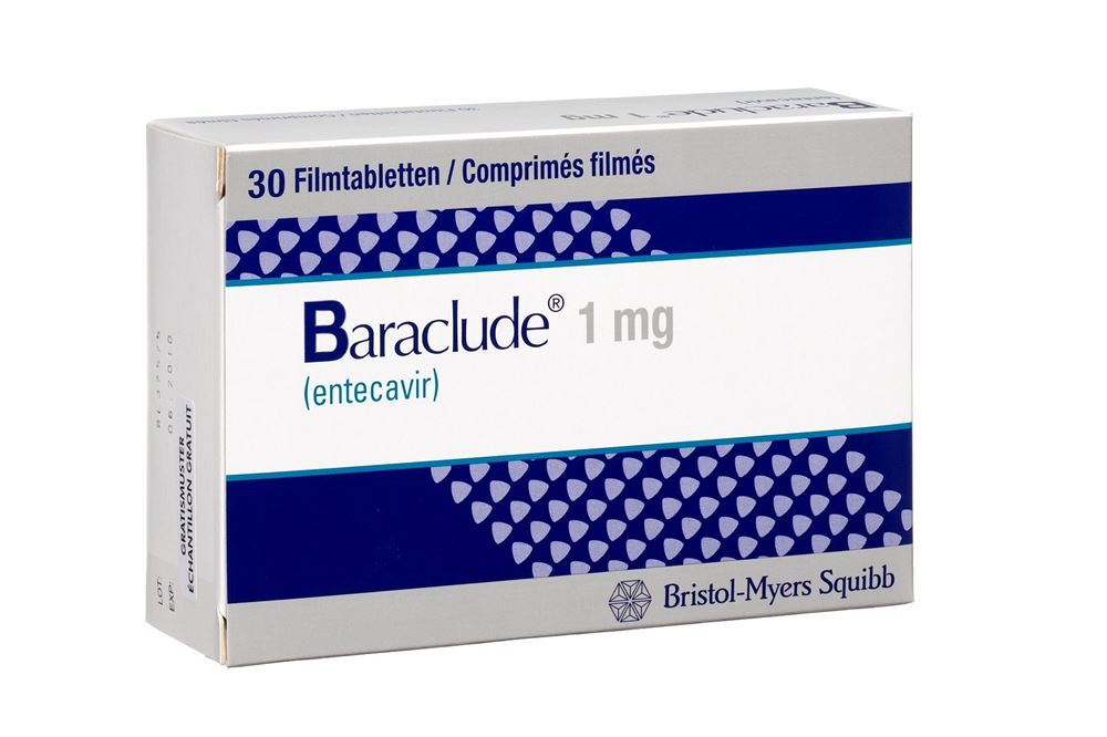 BARACLUDE cpr pell 1 mg 30 pce